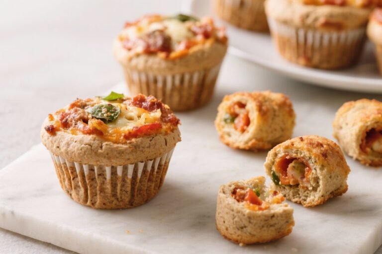 Like Domino’s, But Better – Pizza Muffins & Pizza Roll Bites (Baked, Not Fried): The Healthy, Handheld Pizza Hack You’ll Crave Weekly