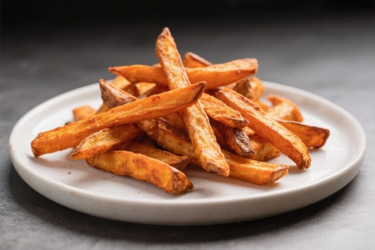Stop Settling for Soggy Fries: Like Regular Fries, But Better – Sweet Potato Fries (High in Beta-Carotene!) You’ll Actually Crave