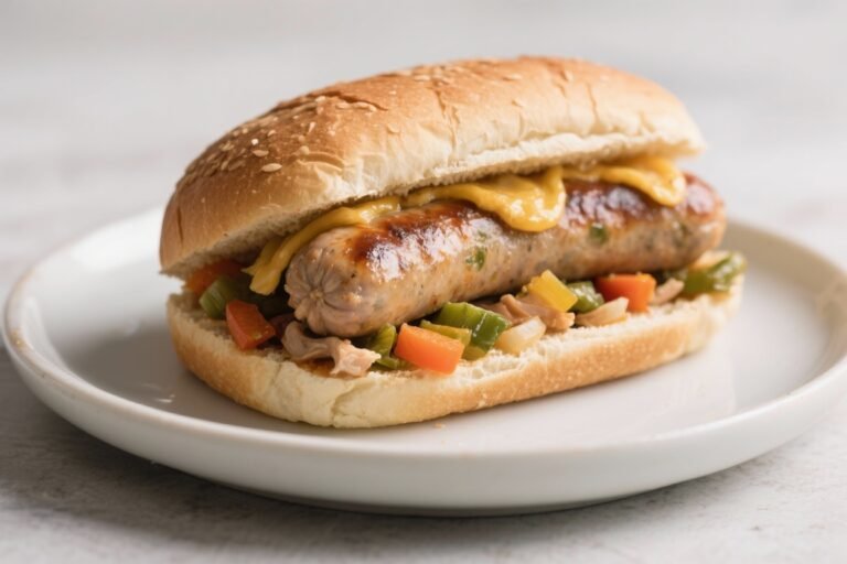 Like a Classic Hot Dog, But Better – Chicken Sausage with Hidden Veggies: The 10-Minute Upgrade Your Cookouts Didn’t Know They Needed