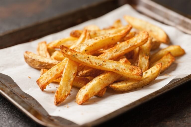 Like Drive-Thru Fries, But Better – Oven Baked Fries: Perfectly Seasoned, Crispy, Golden, and Shockingly Easy