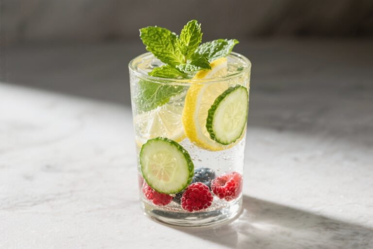 Like Soda Pop, But Better – Fruit & Herb Infused Water: The Zero-Sugar Sip That Feels Like a Luxury Spa in Your Glass