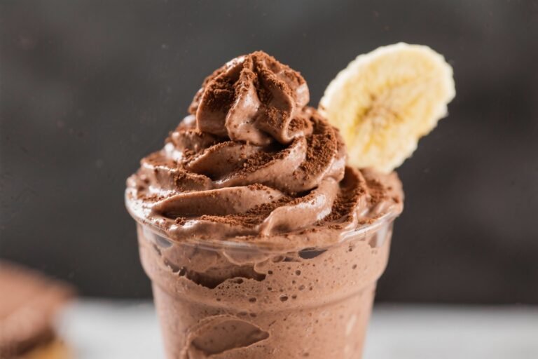 The “Frosty” Glow-Up You’ll Crave: Like a Wendy’s Frosty, But Better – Chocolate Banana Nice Cream: Frozen bananas blended with cocoa powder for a creamy, naturally sweet, dairy-free “frosty.”