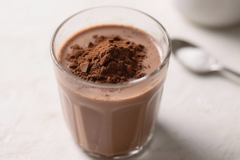 Stop Buying Sugar Bombs: “Like Store-Bought Chocolate Milk, But Better” — Homemade Chocolate Milk with Real Cocoa and Less Sugar