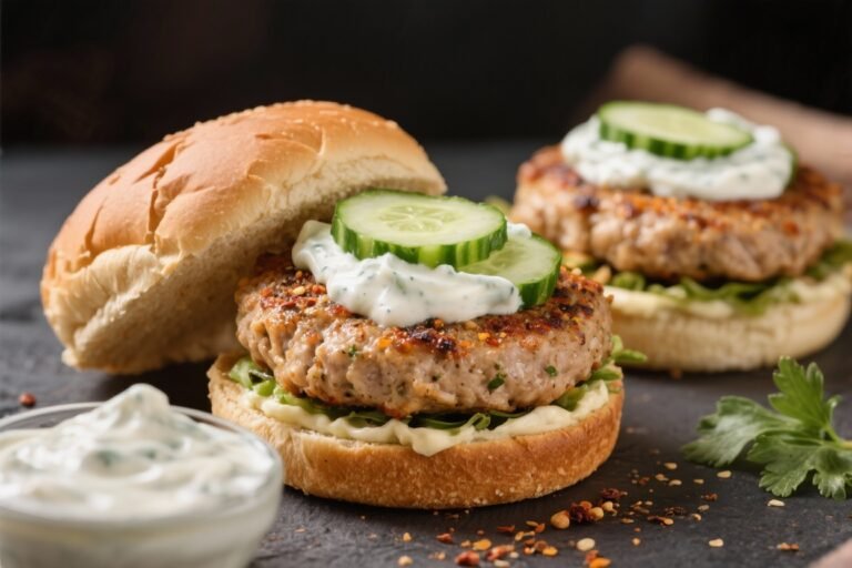 Like a Big Mac, But Better – Middle Eastern Chicken Burgers: The Juicy, Spice-Loaded Upgrade Your Weeknights Crave