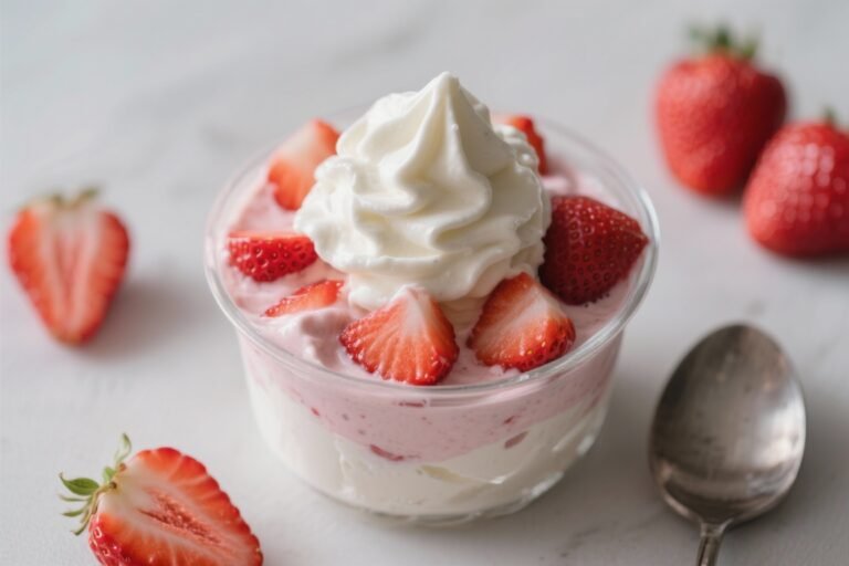 Stop Overpaying for Froyo: Make “Like Frozen Yogurt, But Better – Strawberry Greek Frozen Yogurt” at Home and Crush Your Dessert Cravings