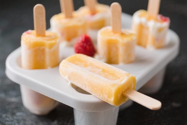 Spoiler: Store-Bought Pops Don’t Stand a Chance — Like Creamsicles, But Better – Easiest 3-Ingredient Creamsicle Recipe: Blended fruit and yogurt frozen into molds for a refreshing, naturally sweet treat.