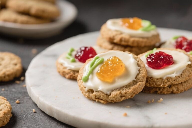 Like Sugar Cookies, But Better – Easy Healthy Sugar Cookies: Made with Whole-Wheat Flour, Naturally Sweetened, and Dressed in Fruit-Forward Icing Magic
