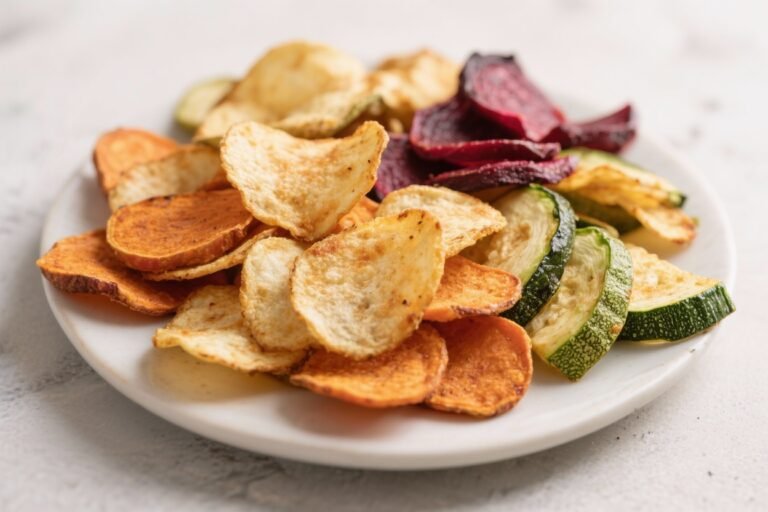 Like Potato Chips, But Better – Air-Fryer Veggie Chips (Zucchini, Beets, Sweet Potato!): The Crispy Snack Hack You’ll Brag About
