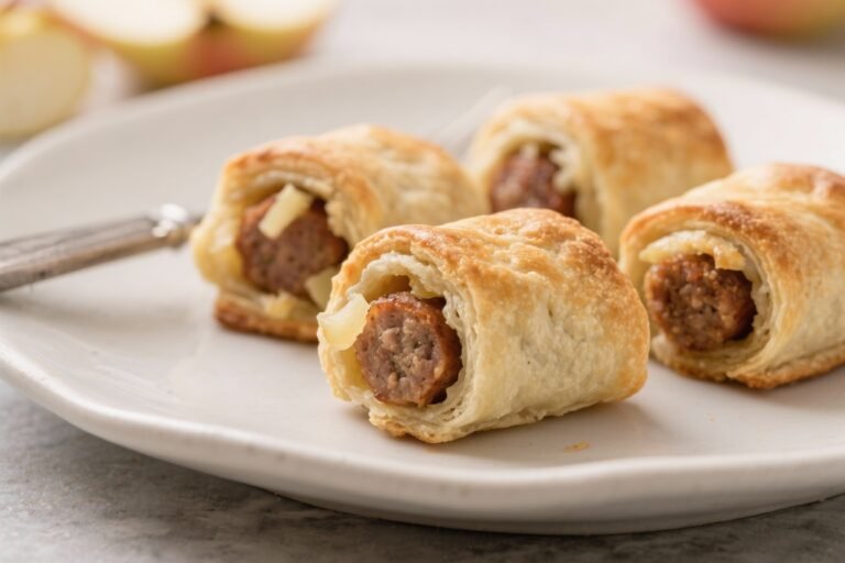 Stop Serving Boring Party Food: “Like Mini Sausage Rolls, But Better – Whole-Wheat Sausage Rolls with Apple” Will Steal the Show