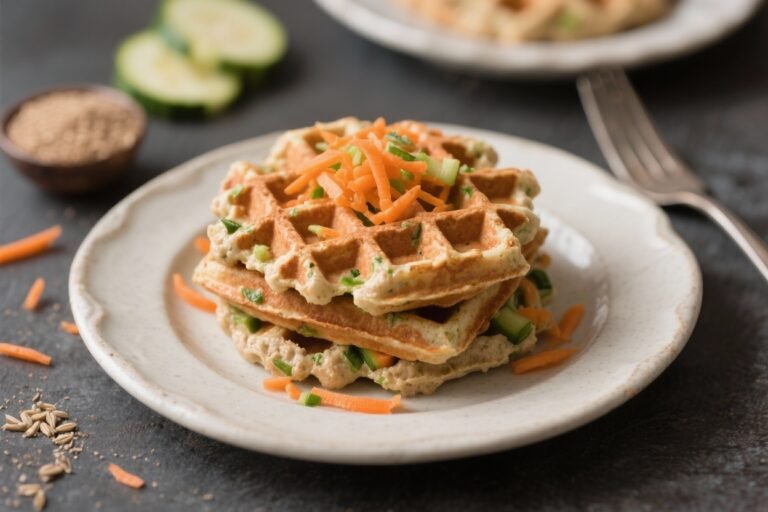 Stop Buying Frozen! Like Eggo Waffles, But Better – Whole Wheat Waffles with Hidden Veggies: Grated carrots or zucchini boost nutrients in a fiber-rich whole-wheat batter.
