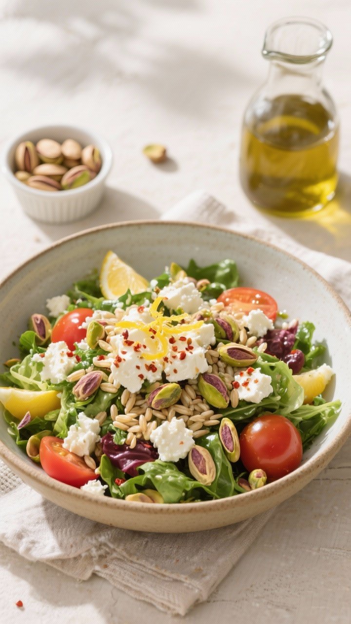 Final dish — Restaurant-quality presentation: Tasty overhead of a generous serving of the “Jenni