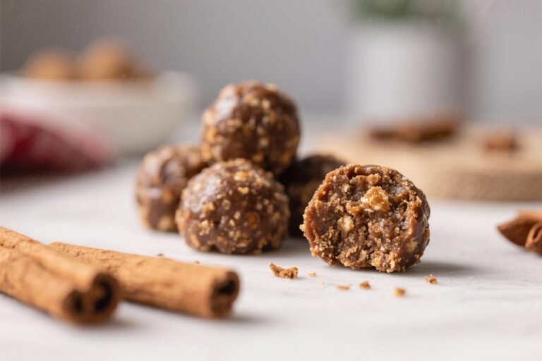 Gingerbread Energy Bites (Early Holiday Flavor) You Can Make in 10 Minutes: Snack Like It’s December, Even in October