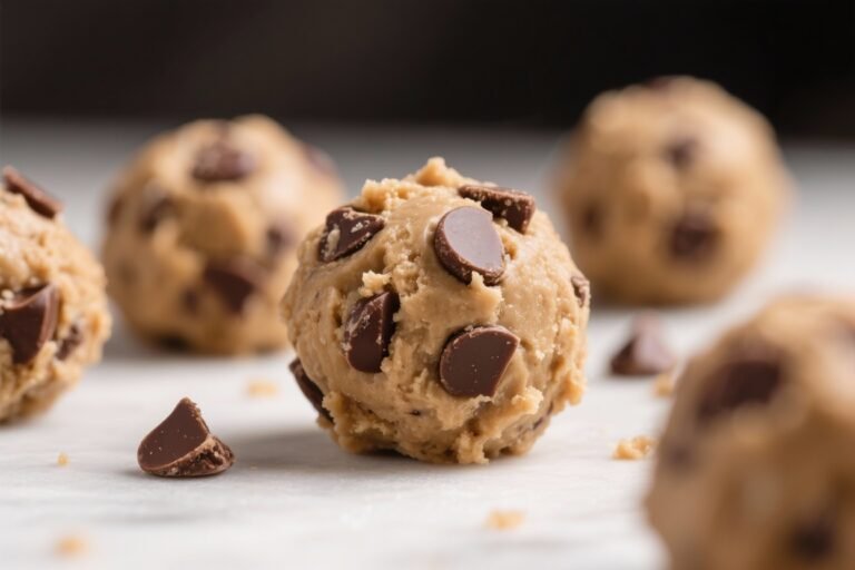 Chocolate Chip Cookie Dough Energy Balls That Trick Your Brain and Fuel Your Hustle