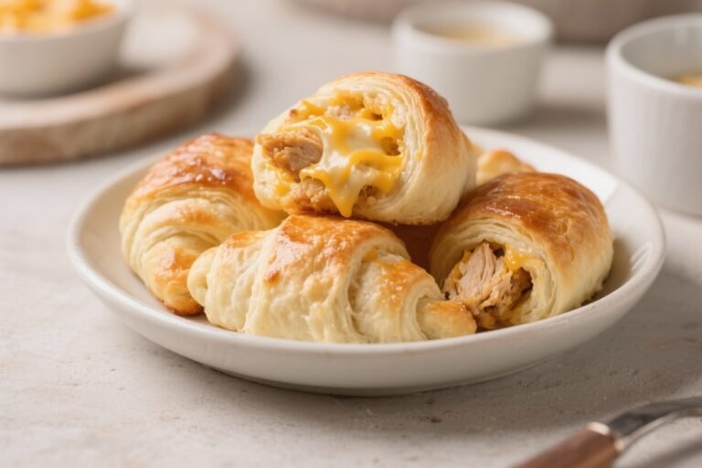 CHEESY CHICKEN CRESCENT ROLLS That Break the Internet: Golden, Gooey, and Gone in 10 Minutes