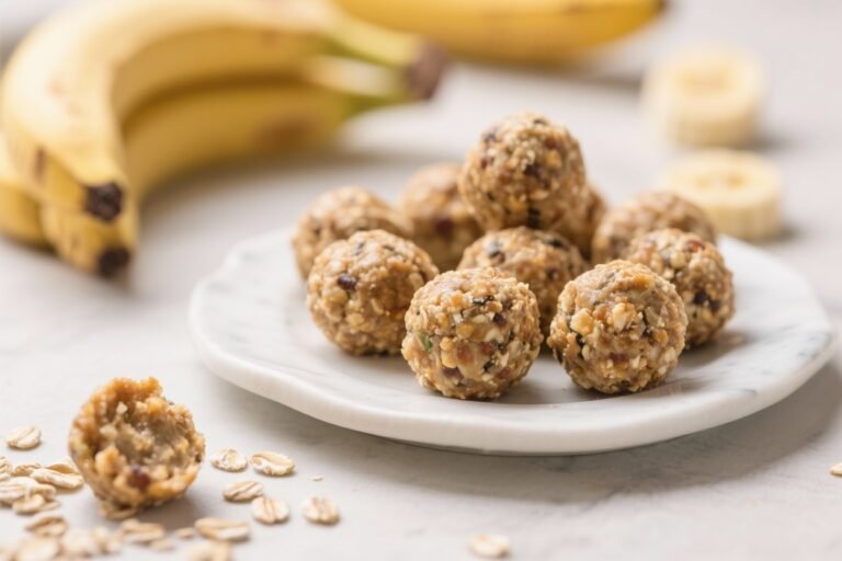 Banana Oat Energy Bites (Toddler-Approved): No-Bake Snack Balls Your Kid Will Actually Eat