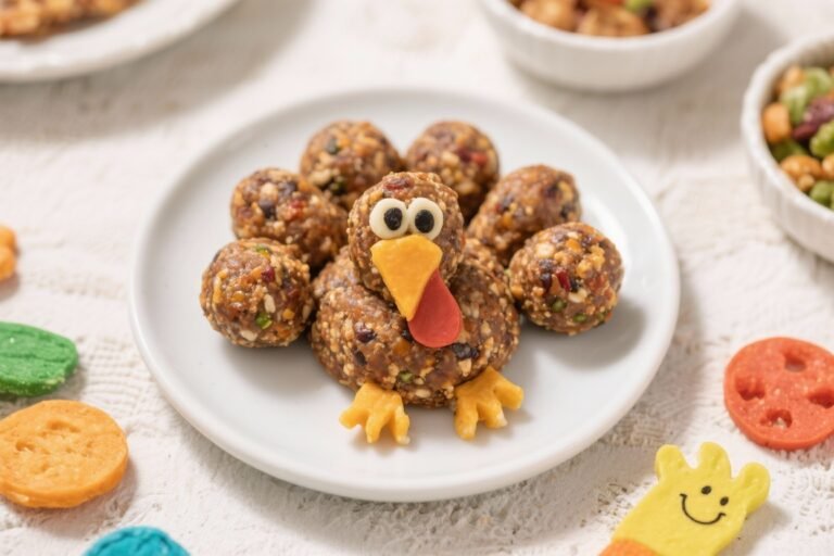 Turkey-Shaped Energy Balls (Fun for Kids Table): The Zero-Bake, Zero-Drama Snack That Wins Thanksgiving