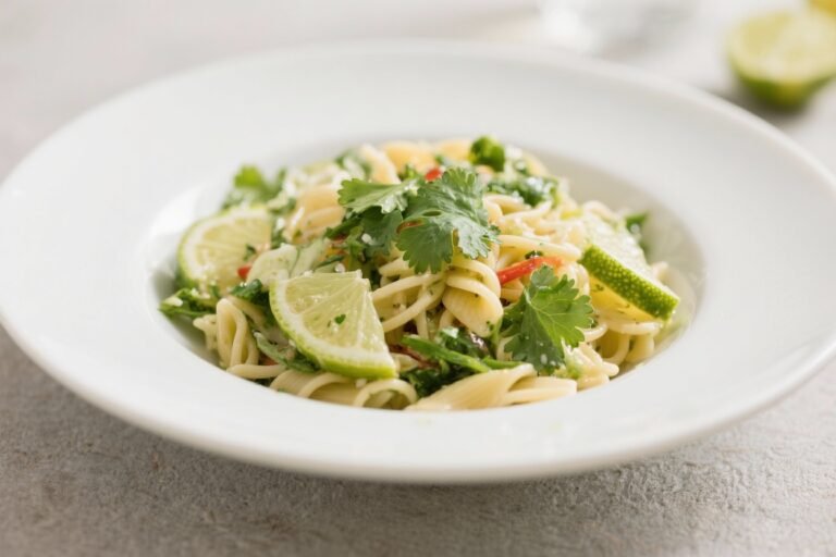 CILANTRO LIME PASTA SALAD That Smacks: Zesty, Crunchy, and Ready in 20 Minutes