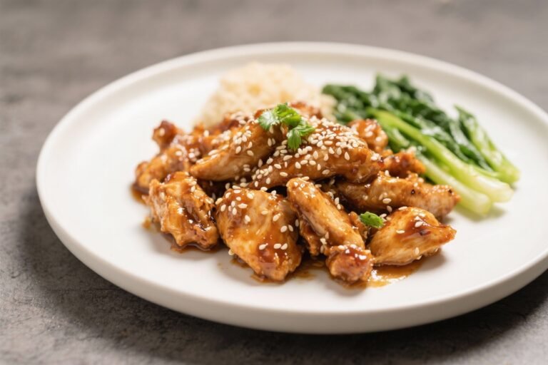 HEALTHY SESAME CHICKEN That Tastes Like Takeout, Fuels Like Meal Prep Gold
