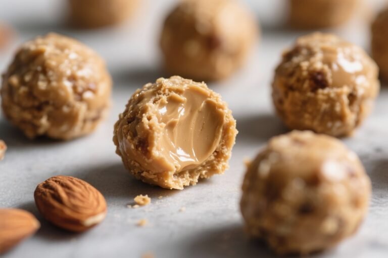 3-Ingredient Almond Butter Protein Bites That Taste Like Dessert, Fuel Like a Shake, and Take 10 Minutes