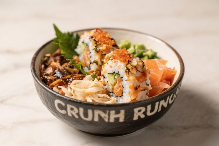 CRUNCH ROLL SUSHI BOWL: The Fast, Addictive, No-Roll Hack Your Taste Buds Didn’t See Coming