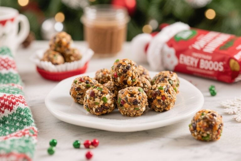 Christmas Vacation Energy Bites (Travel-Friendly): The No-Mess Snack That Outworks Jet Lag and Holiday Chaos
