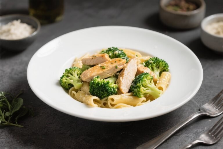 CHICKEN AND BROCCOLI PASTA That Outsmarts Takeout: Creamy, Zesty, Weeknight-Quick Magic