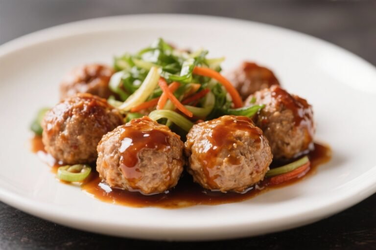 ASIAN GLAZED TURKEY MEATBALLS That Break the Internet: Sticky, Sweet-Heat Bites You’ll Crave on Repeat