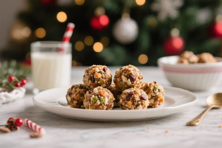Christmas Morning Protein Bites (Quick Breakfast): 10-Minute Magic That Saves Your Sanity and Your Macros