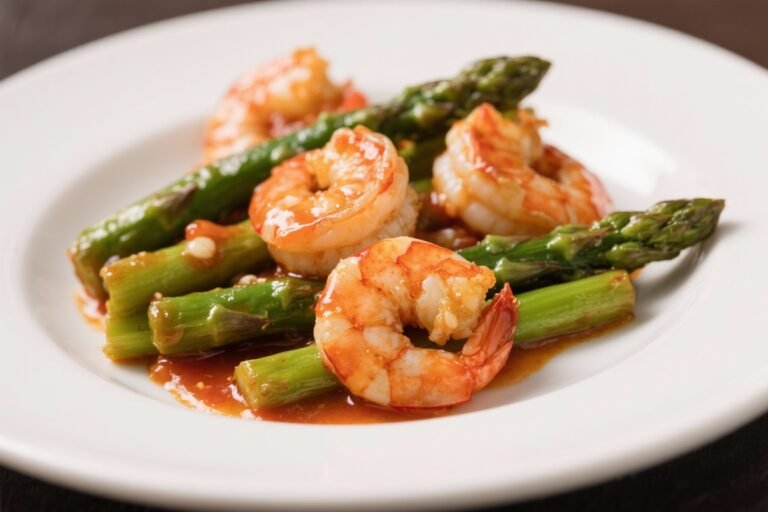 SWEET CHILI SHRIMP WITH ASPARAGUS: The 15-Minute Pan Hack That Tastes Like Takeout, Without the Takeout