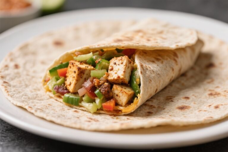 Like Taco Bell Crunchwrap, But Better – Vegetarian Crunchwrap Supreme with Tofu: The High-Flavor, Low-Guilt Upgrade You’ll Brag About