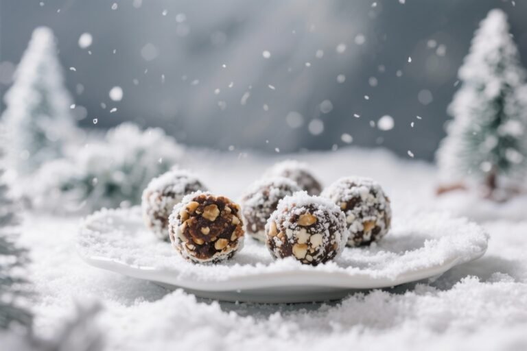 Winter Wonderland Energy Balls (Snowy & Sweet!): The Frosty Snack That Powers You Up
