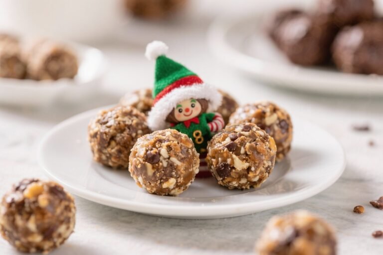 Elf Energy Balls (Fuel for Christmas Activities): The No-Bake Snack That Powers Sled Rides, Gift Wrap Marathons, and Holiday Chaos