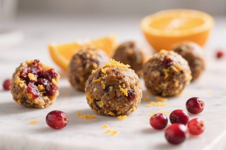Stop Snacking Like a Zombie: Cranberry Orange Zest Energy Balls (Bright & Fresh!) That Actually Wake You Up