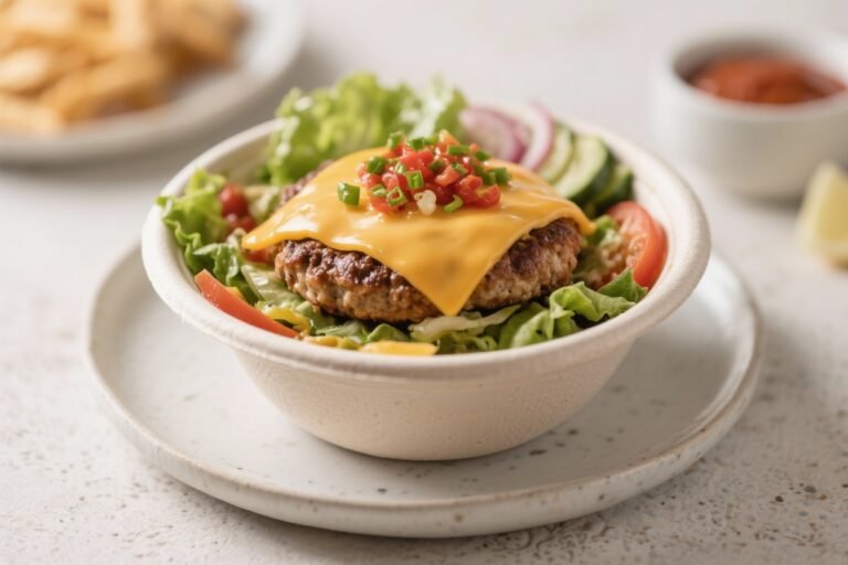 HEALTHY CHEESEBURGER BOWLS: The 20-Minute Fix That Crashes Cravings and Fuels Gains