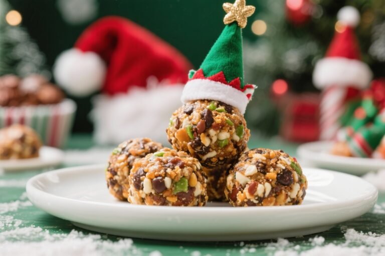 Santa’s Workshop Energy Bites (Elf-Approved!) – A Festive No-Bake Snack