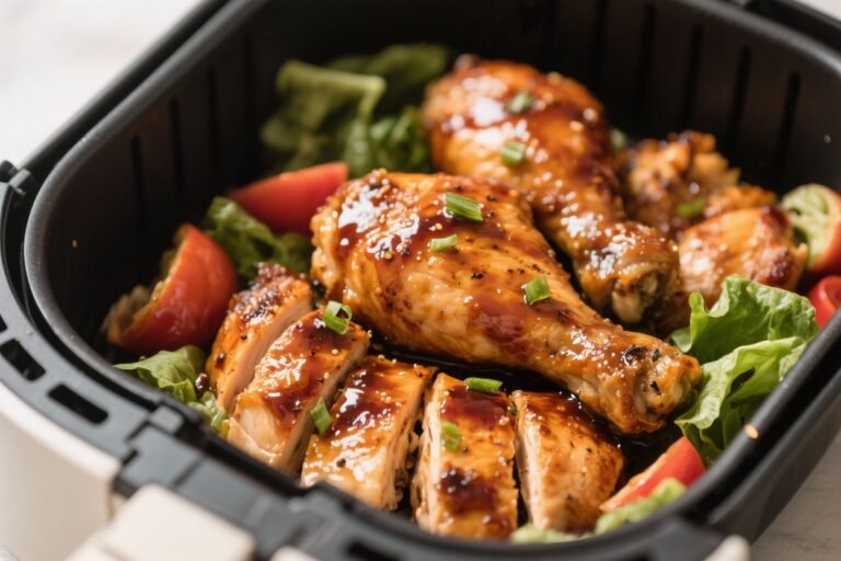 TERIYAKI CHICKEN IN AIR FRYER: Sticky, Juicy, 15-Minute Magic That Tastes Like Takeout