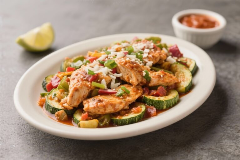 TEX-MEX CHICKEN AND ZUCCHINI: The 20-Minute Skillet That Smashes Cravings and Saves Weeknights