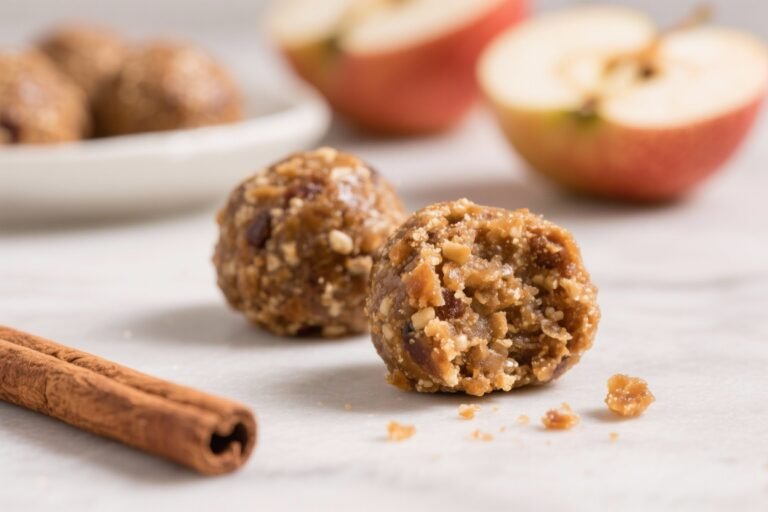 Apple Cinnamon Energy Balls (Tastes Like Apple Pie) — The 10-Minute Snack That Outsmarts Your Sweet Tooth