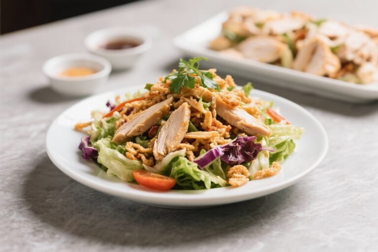 ASIAN CHICKEN CRUNCH SALAD: The 12-Minute Power Lunch That Eats Like a Cheat Meal