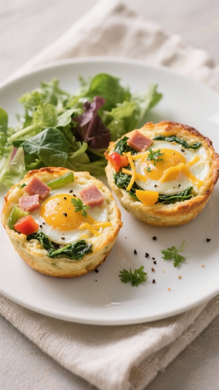 Final plated muffins