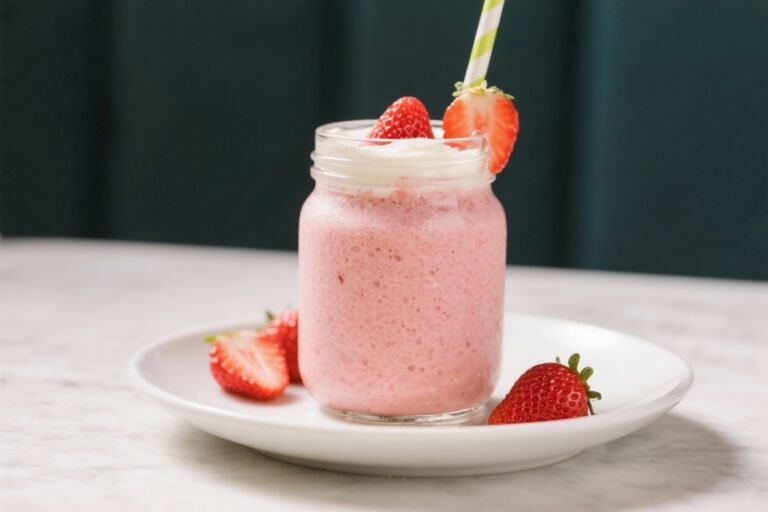 Strawberry Yogurt Smoothie – Simple, Creamy, and Refreshing