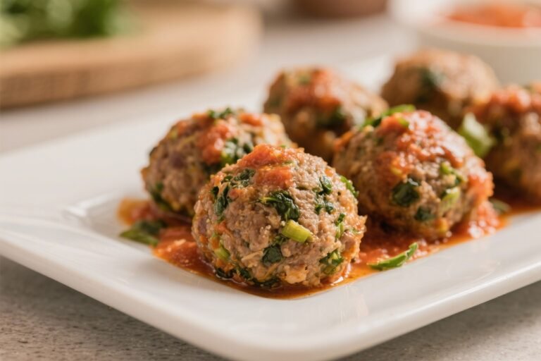 Hidden-Veggie Meatballs – Tender, Flavorful, and Family-Friendly
