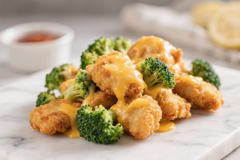 Cheesy Broccoli Chicken Nuggets – A Family-Friendly, Flavor-Packed Bite