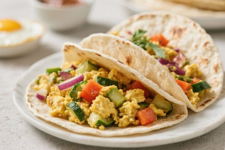 Breakfast Tacos – Veggie Scramble
