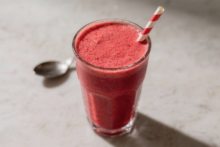 Red Velvet Smoothie – A Creamy, Chocolatey Beet Blend