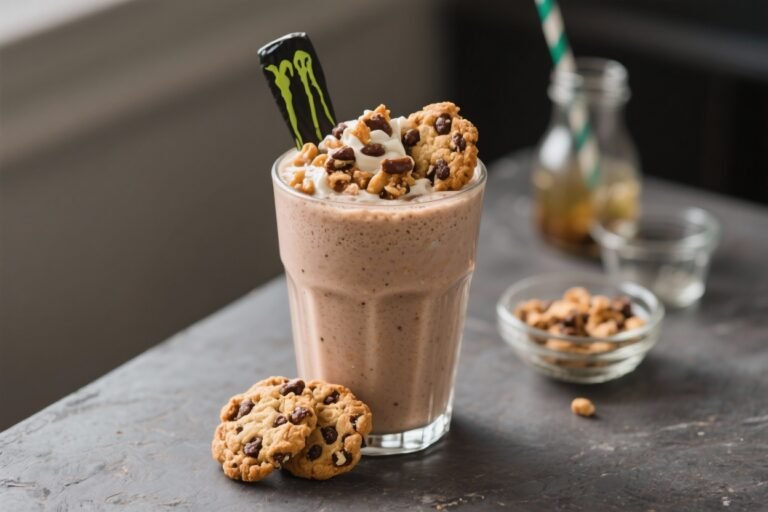 Monster Cookie Smoothie – Creamy, Fun, and Satisfying