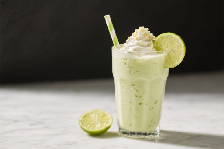 Key Lime Pie Smoothie – Bright, Creamy, and Refreshing