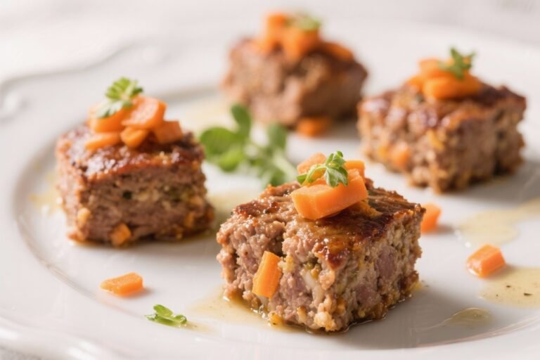 Carrot-Ginger Meatloaf Minis – Bright, Juicy, and Weeknight-Friendly