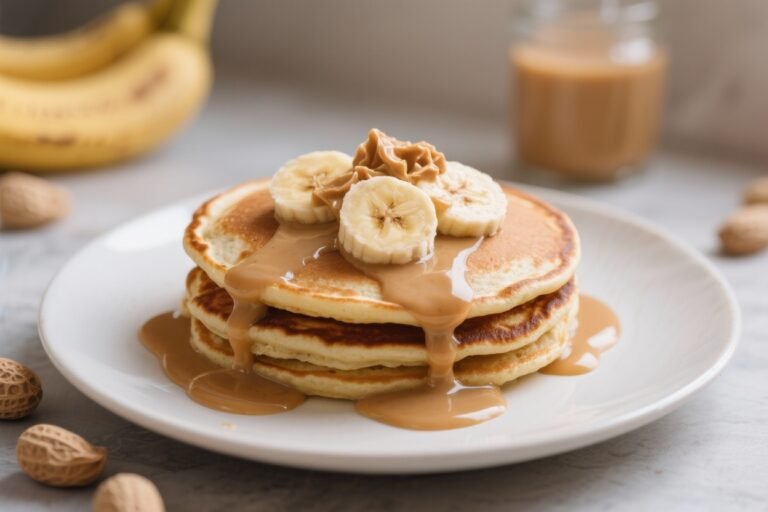 Protein Pancakes – Peanut Butter Banana