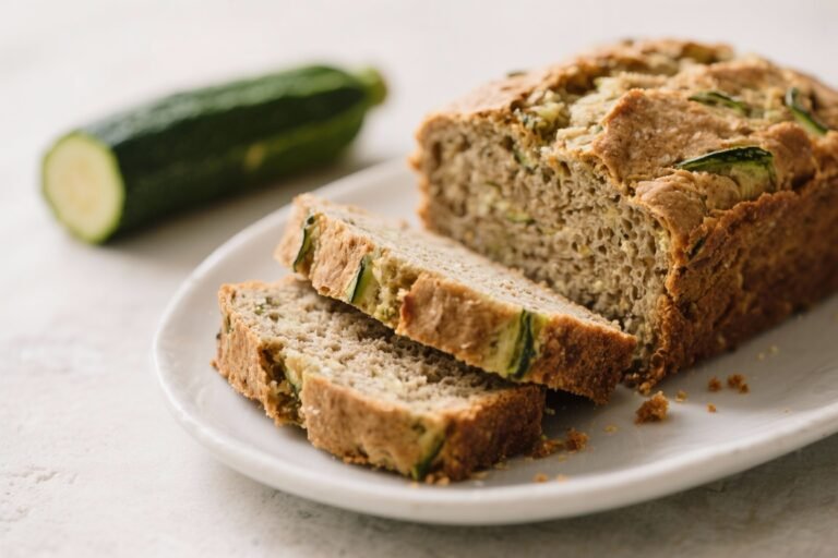 Whole-Wheat Zucchini Bread – Moist, Nutty, and Comforting
